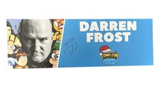 Darren Frost Autographed Niagara Falls Comic Con Holiday Edition Nameplate