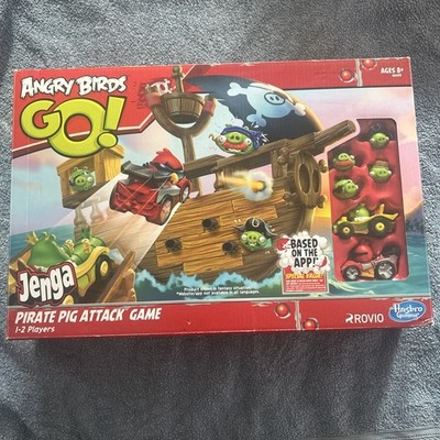 Angry Birds Go! Piratenschwein Angriff Jenga Stil Spiel-Ziel Schießerei Spiel-versiegelt