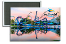 SeaWorld Orlando Florida 2" x 3"  Locker Magnet