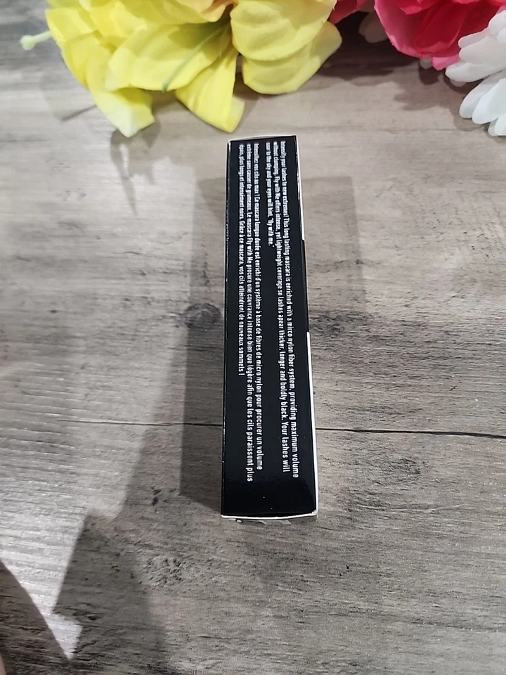 Máscara de pestañas NYX Fly with Me de larga duración ~ FWM01 JET BLACK nueva en caja sellada. Foto 4 de 4