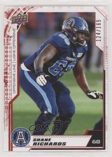 2020 Upper Deck CFL Red 124/165 Shane Richards #35 h3v