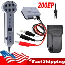 200EP Tone Generator Kit Wire Tracer Circuit Tester with Inductive Amplifier US