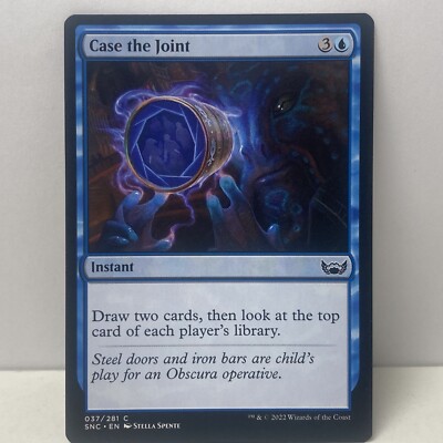 Case The Joint (037) Streets Of New Capenna SNC MTG Magic The Gathering
