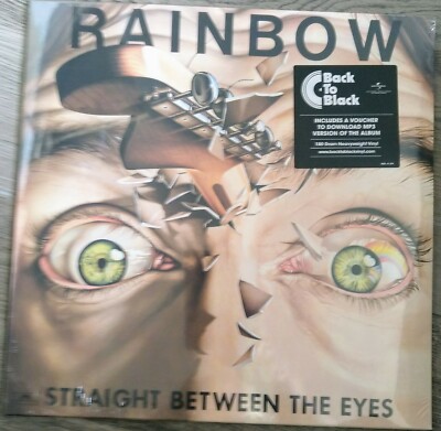 RAINBOW - Straight between the eyes  BACK TO BLACK Limited VINYL LP NEU