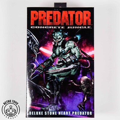 NECA Ultimate STONE HEART PREDATOR NEU & OVP Concrete Jungle Alien Action Figur