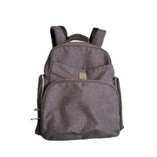 Ergobaby Anywhere I Go Diaper Bag Backpack Gray Baby Changing Pad Bottle Chill
