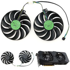 T129215SU Cooling Fan Cooler for RX5600XT 5700 5700XT DUAL EVO OC Accessories
