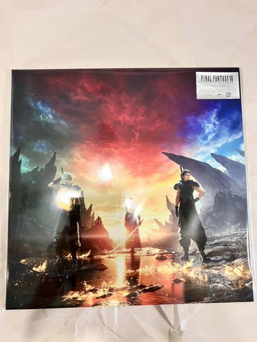 MAJ le 15/02 Final Fantasy VII Rebirth Vinyle Picture Disc - Steelbook