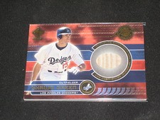 SHAWN GREEN DODGERS UD CERTIFIED GENUINE AUTHENTIC GAME USED BASEBALL BAT CARD