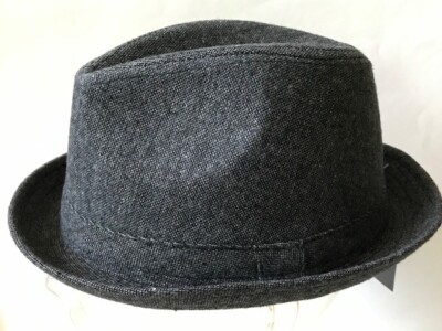 NWT Revival Wear Dark Gray Fedora Dark Grey Berkeley Fedora | Bates Hatters of London  main image 3