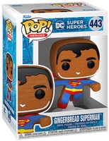 Gingerbread Superman Holiday Pop Heroes #443 Vinyl Figure Funko