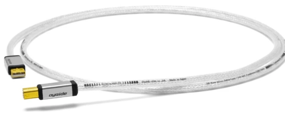 Cable Oyaide Hi-Fi-USB Continental 5S V2 0,6 m Alta Calidad de Sonido Tipo A a B Foto 2 de 2