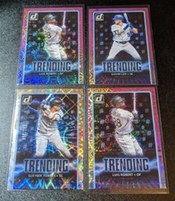 2021 Donruss Baseball Trending Lot - Robert, Lux, Torres /999