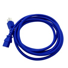 10 Ft Blue Power Cord for AOC MONITOR 2330V Replacement AC Cable