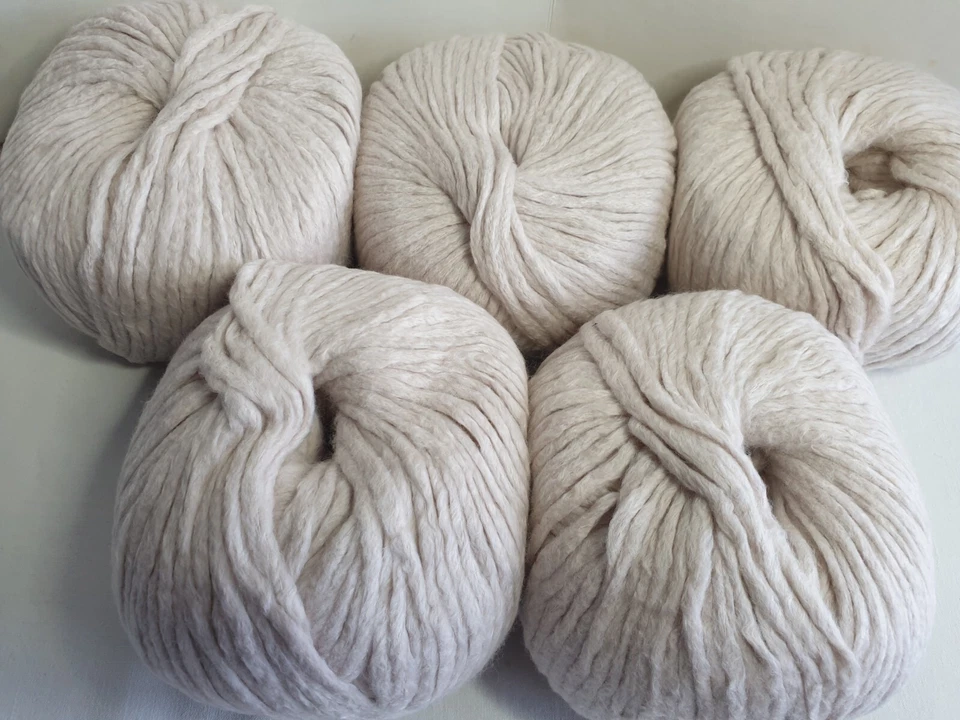 500gm Wool And The Gang Big Love 100% Cotton Chunky Wool Yarn Job lot # 18 - Image 2 of 3