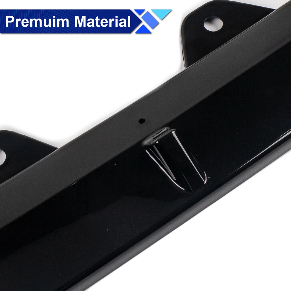 Custom For Nissan Altima 2019-2024 Front Bumper Lip Front Splitter Chin Glossy Foto 3 de 4