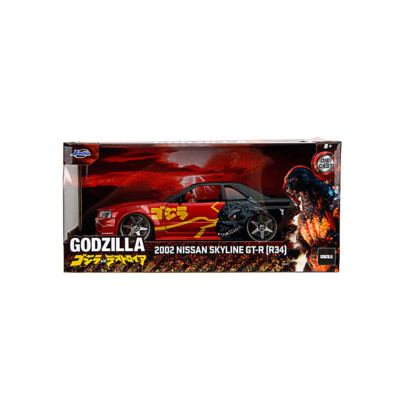 Jada, Godzilla Nissan GTR 1:24