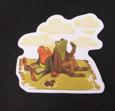 Lifelong Friends Frog & Toad Sticker 2'' x 2.5'' (AC)