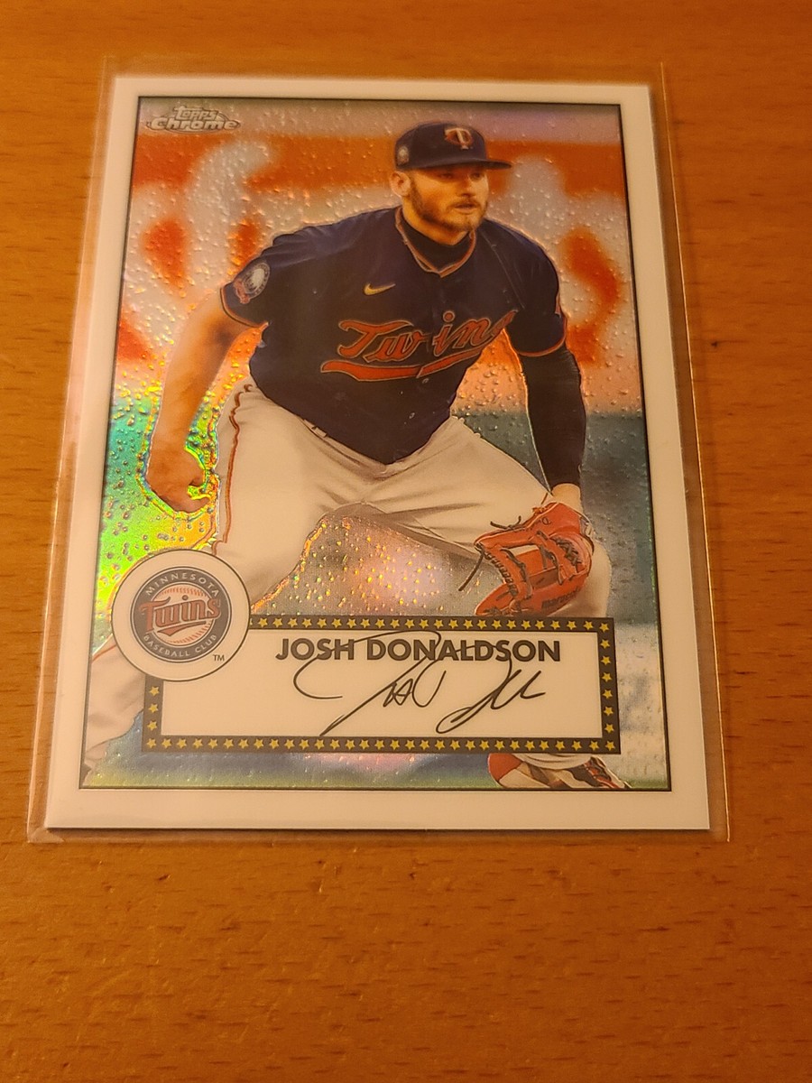 TWINS JOSH DONALDSON 2021 TOPPS 1952 CHROME REDUX #TC52-5 | eBay