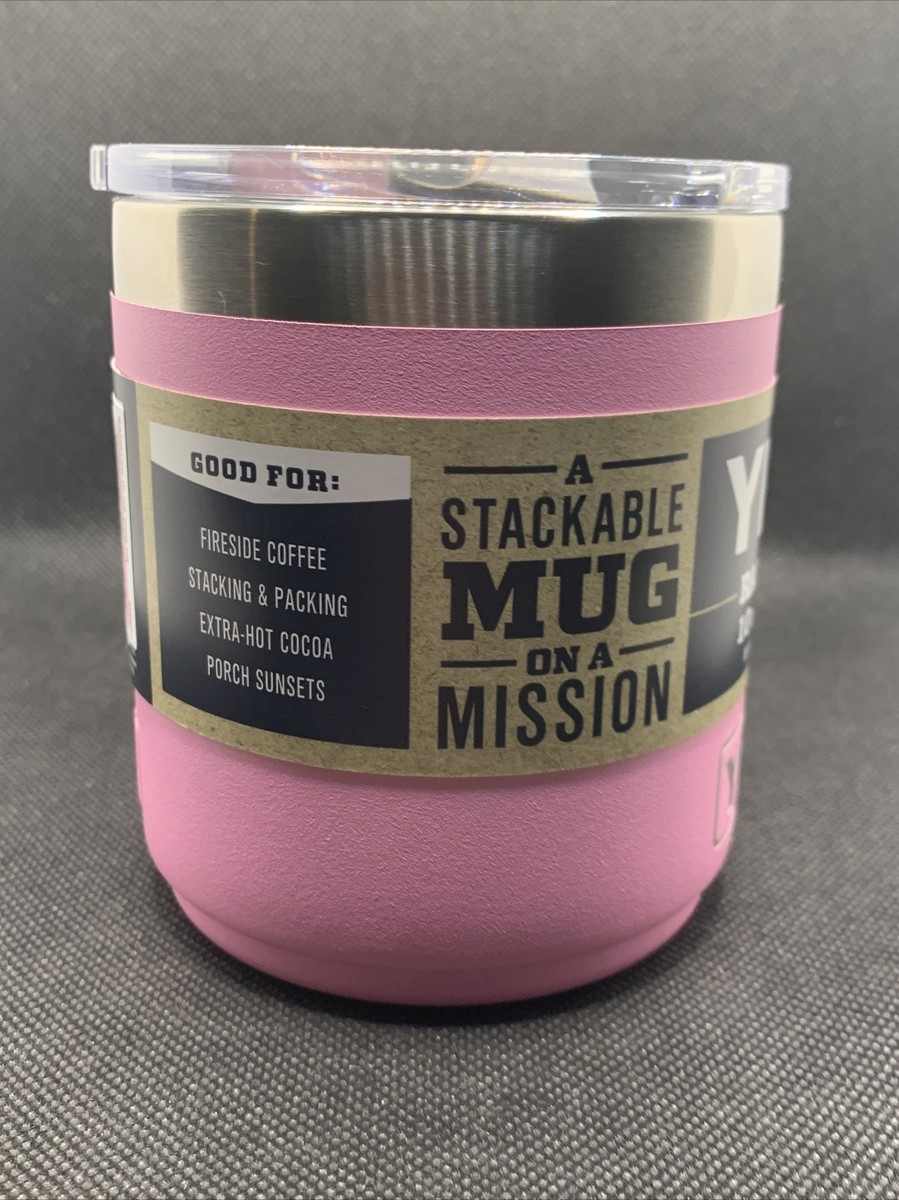 YETI Rambler 10 oz Mug パワーピンク Yeti Rambler 10oz Stackable Mug With Magslider Lid - LOTWSHQ