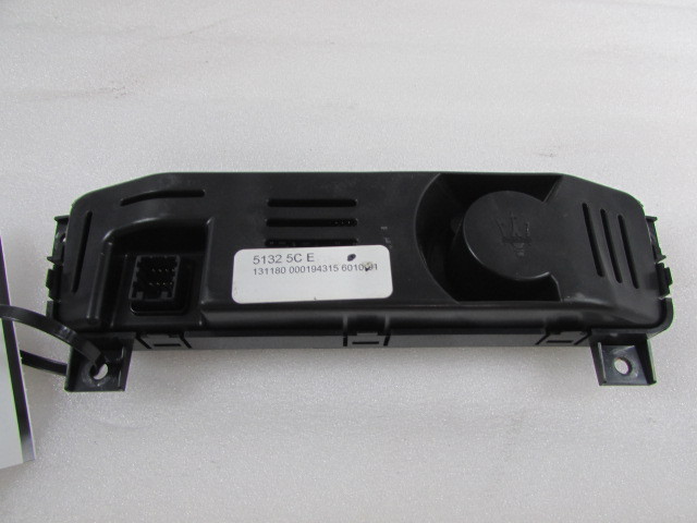 Maserati Quattroporte, Temp/Climate Control Unit, Used, P/N 221237