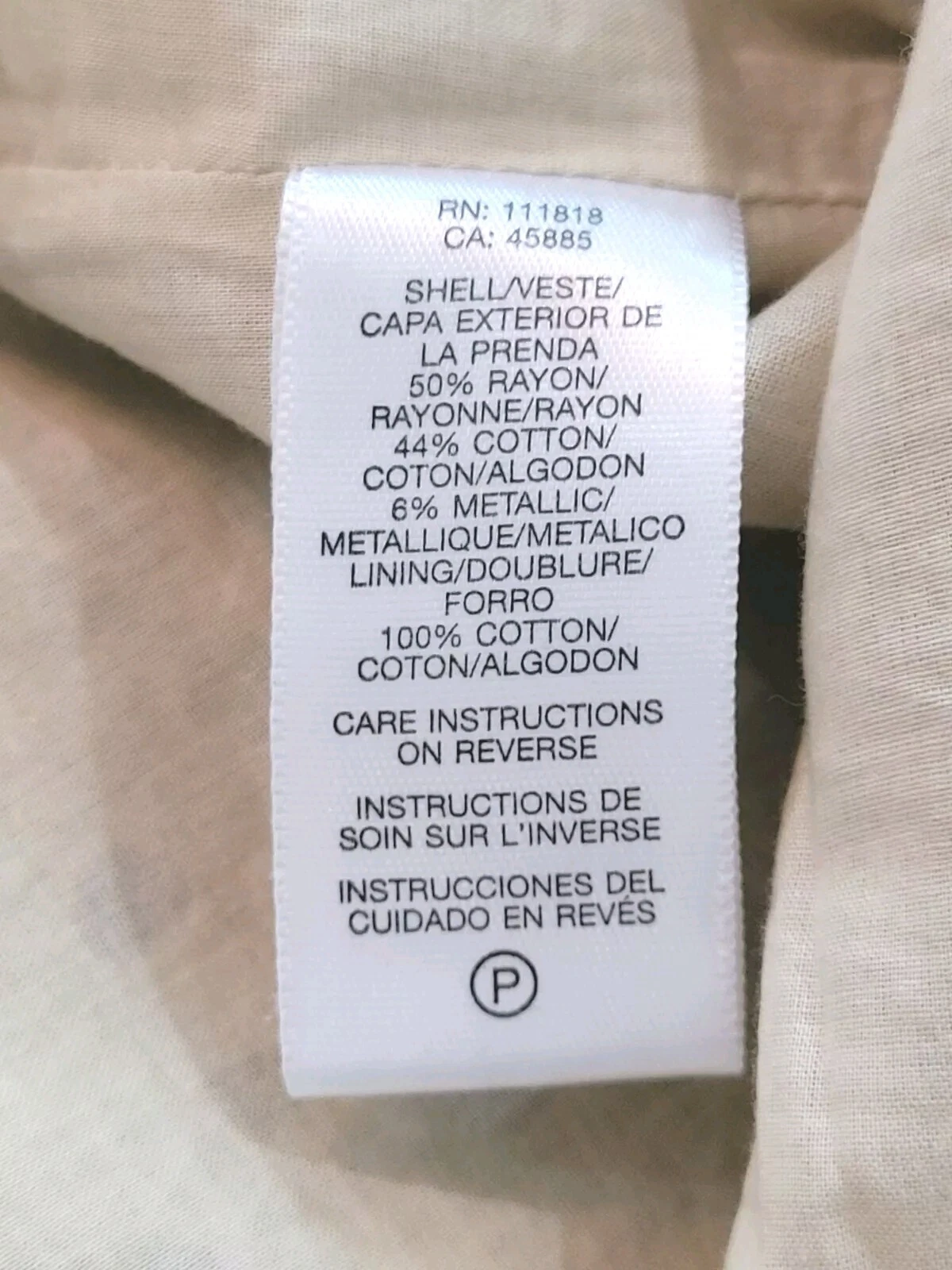 Abito Michael Kors oro beige scintillante occhiello taglia 4 foderato smanicato cambio corto