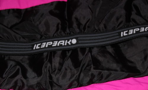 MÄDCHEN SKIJACKE JACKE SNOWBOARDJACKE NORA PINK WEISS SCHWARZ ICEPEAK Gr. 152 - Bild 6 von 12
