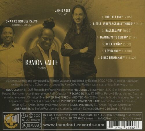RAMON VALLE INNER STATE NEW CD - Imagen 1 de 1