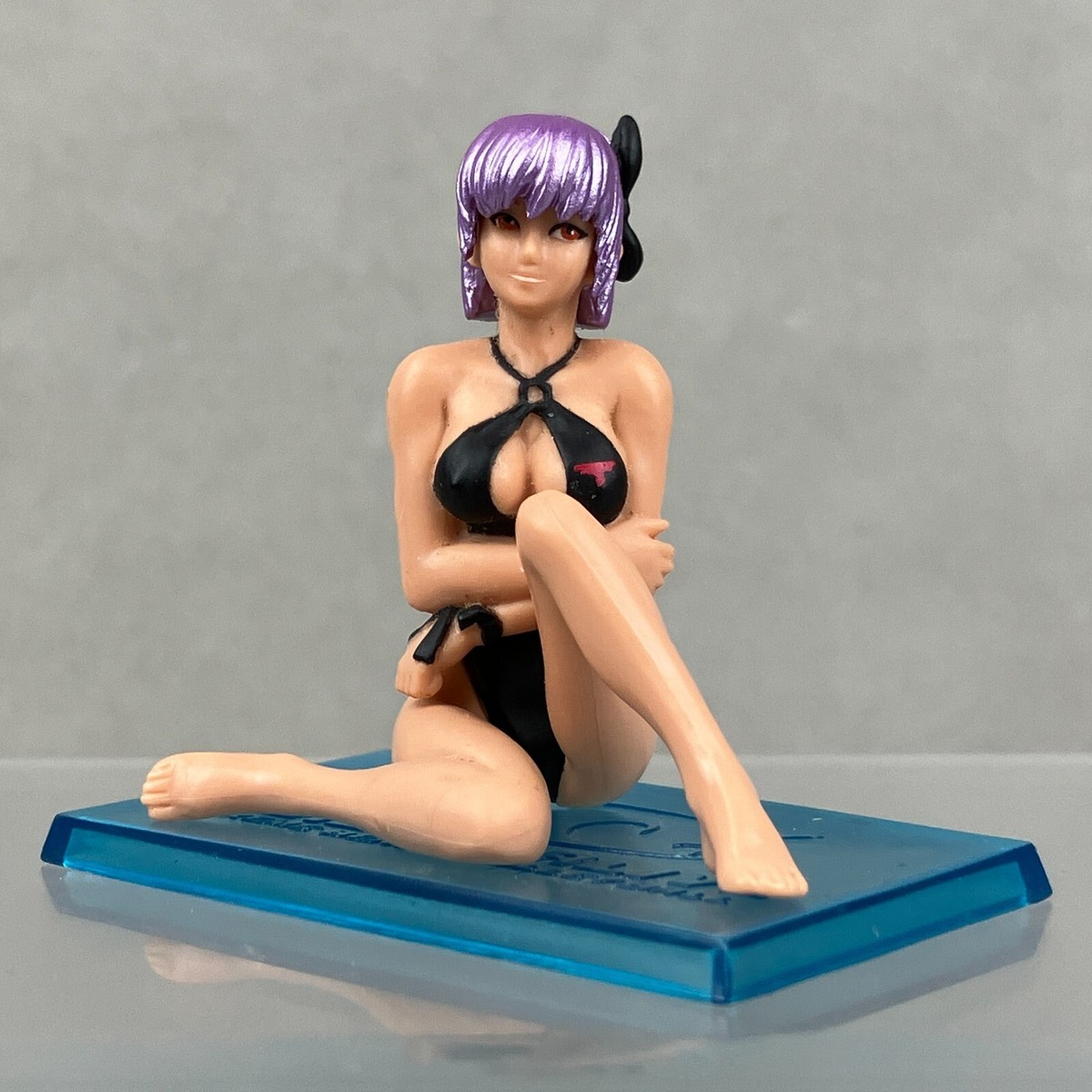 Bandai Dead or Alive Ayane Tanned Black Swimsuit HGIF Anime Figure