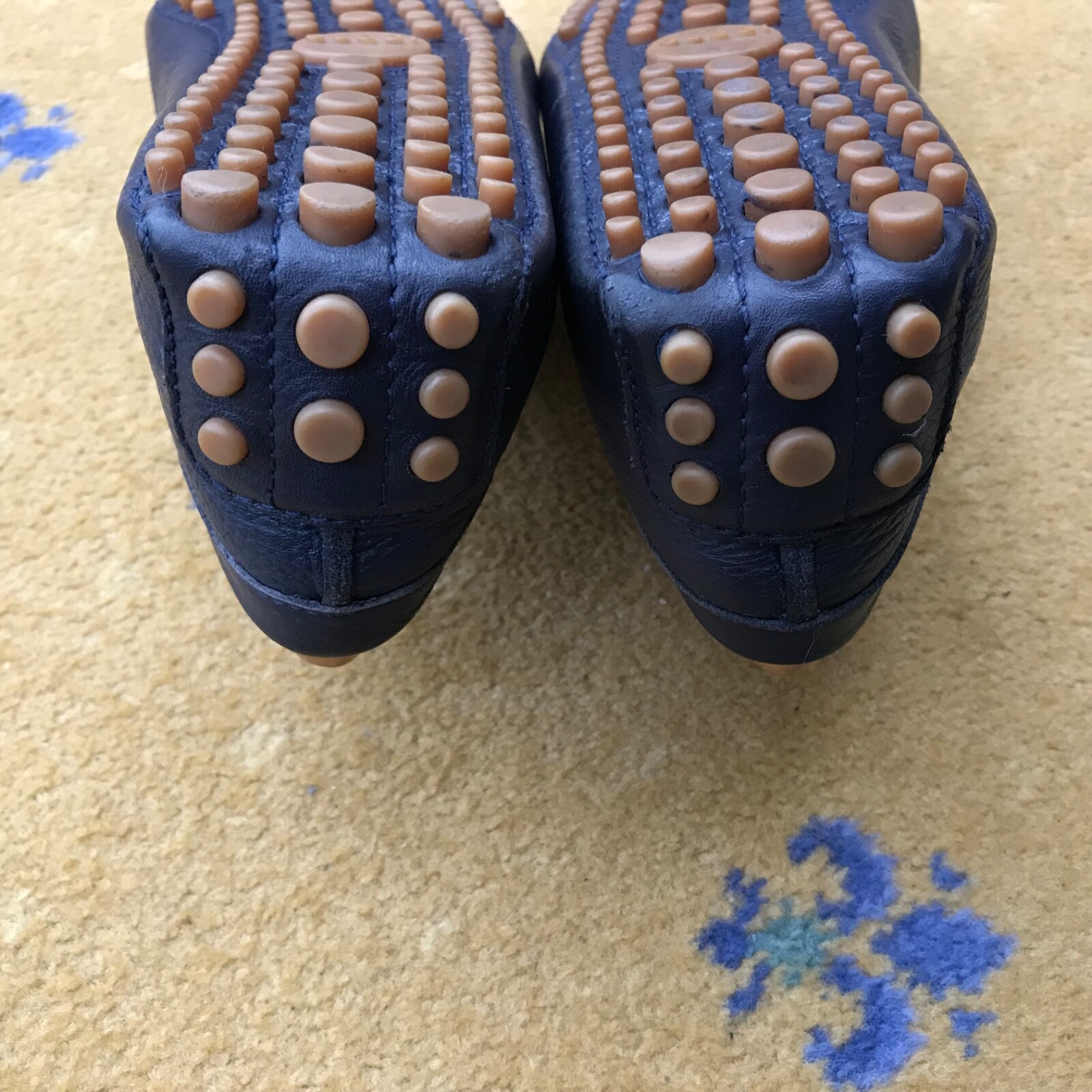 Gucci Leather Horsebit Web Blue Red Shoes Loafers Drivers Mens US 9 UK 8.5 42.5 thumbnail 11