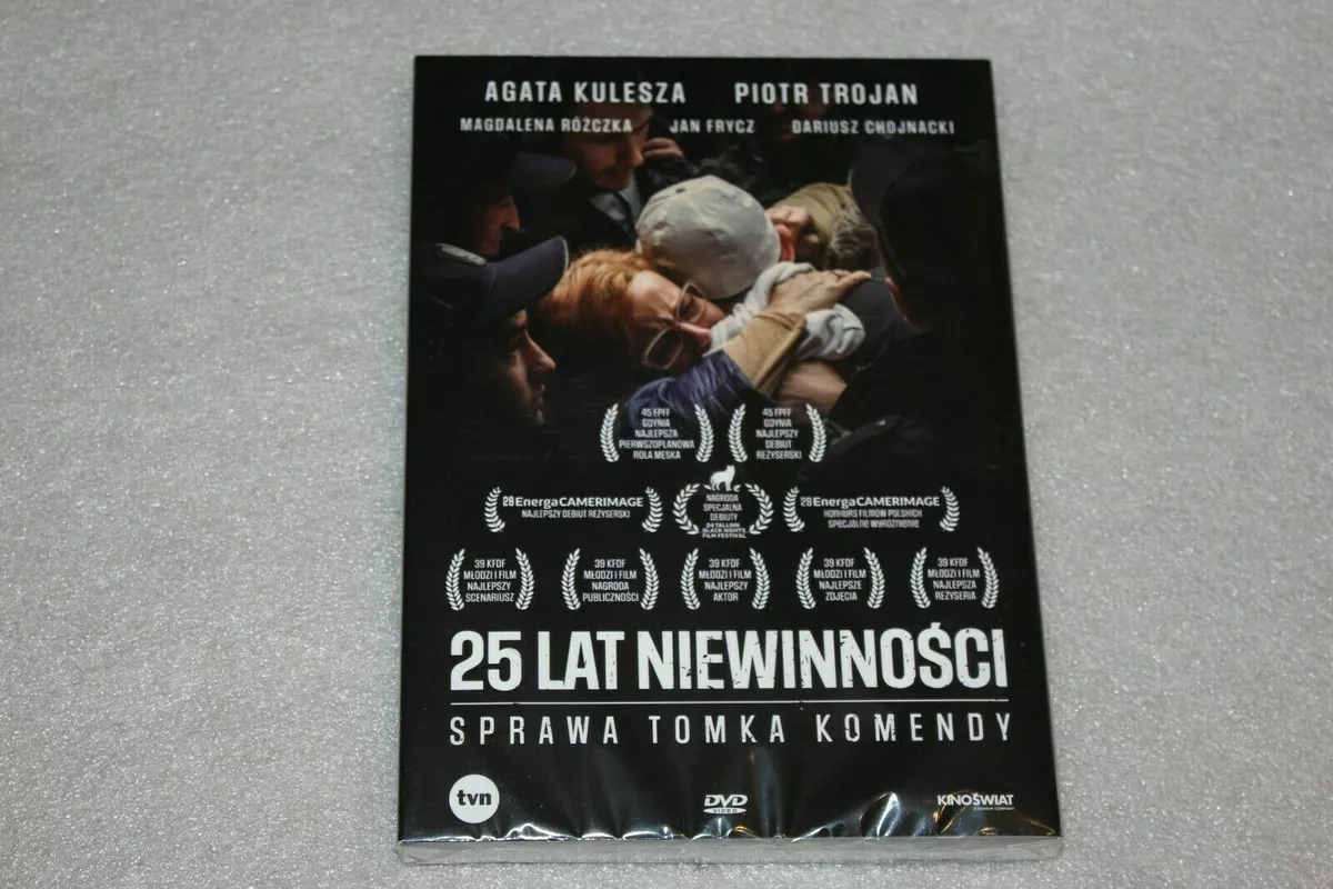 25 lat niewinności. Sprawa Tomka Komendy DVD POLSKI FILM ENGLISH SUBTITLES