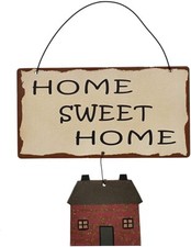 Rustic Metal Home Sweet Home Sign for Home Decor