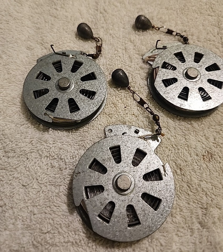 3 Mechanical Fisher's Yo Yo Fishing Reels eBay