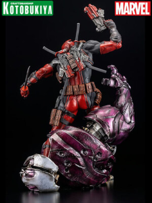 Kotobukiya Marvel Deadpool Signature Series Fine Art Statue New In