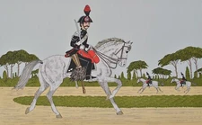 Vincent Haddelsey: The Guard, Original Signed LITHOGRAPH, 100ex