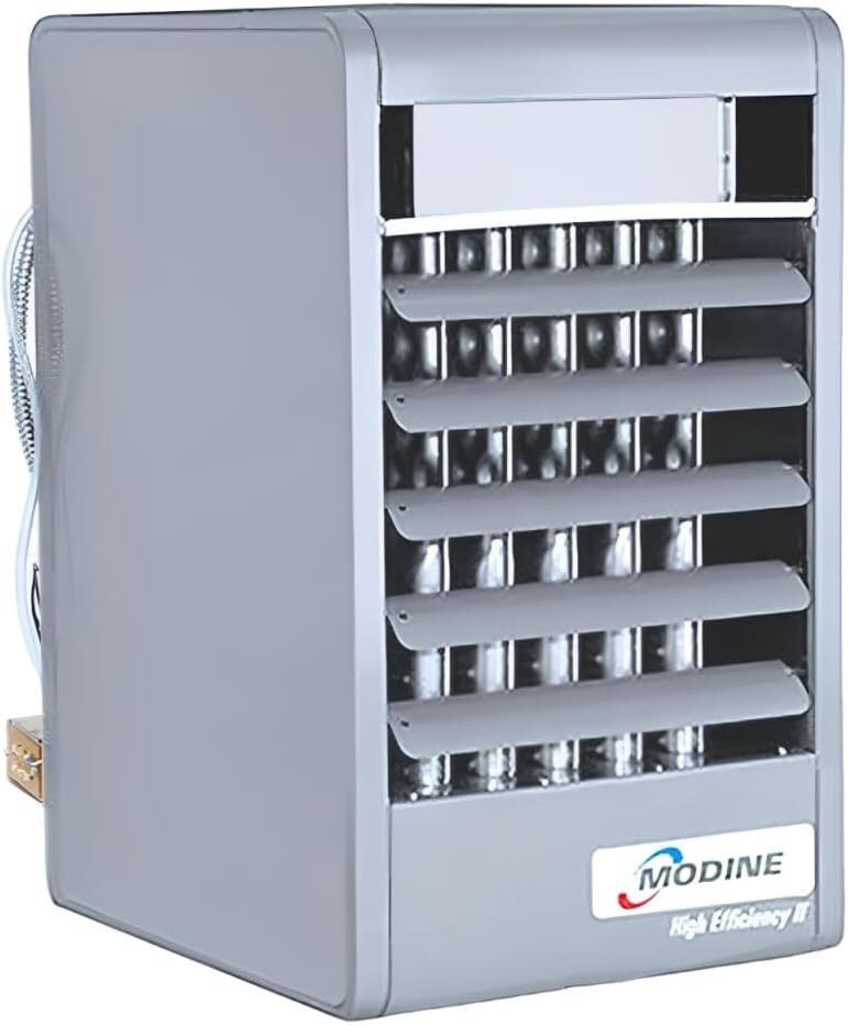 Modine BDP 400000 BTU 3PH Natural Gas Garage Heater Blower, Steel Heat ...