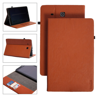 Premium Leather Protective Samsung Galaxy Tab E 9.6'' T560/561 Tablet Case Cover