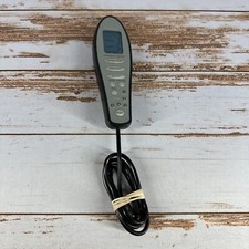 Brookstone Chair Massager   5 Zones  Heat   Remote  Power Cable   Tested