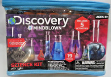 Discovery Mindblown STEM Science Kit Test Tubes 19 Pieces New NIP 5 Activities