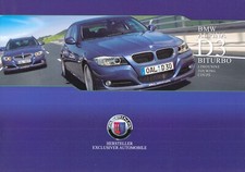 Bmw Alpina D3 E90 E91 E92 Brochure Brochure Plus Technology Equipment 2008 N