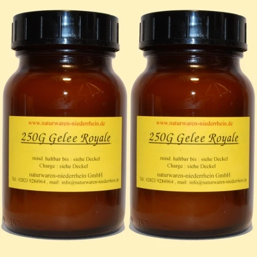 BIENENSCHWARMMM 500g reines Gelee Royale + Analyse - 500g Gelee Royal
