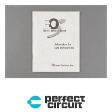 E-mu Emulator Operating System Addendum for EOS Software 2.0 - PERFECT CIRCUIT