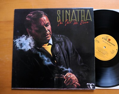 Frank Sinatra She Shot Me Down 1981 EX Vinyl Reprise K 54117