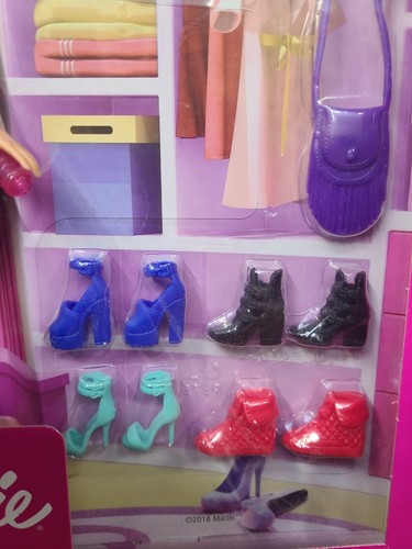 SCATOLA DMG Bambola Barbie Moda Abiti e Accessori Scarpe e borse - Foto 3 di 4