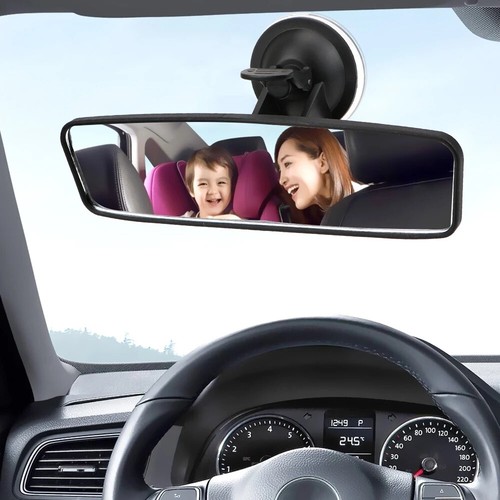 NEW Universal Auto Interior Car Truck Rear View Mirror Suction Rearview Mirror - Picture 3 of 18