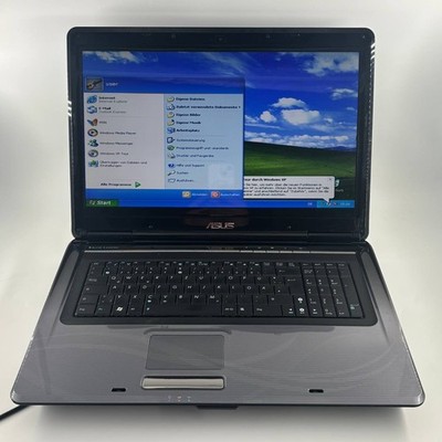 Asus PRO76S 17,3 Zoll  Retro Laptop Windows XP Core 2 Duo 3GB 300GB HDD