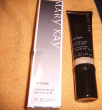 MARY KAYCC CREAM SUNSCREEN BROAD SPECTRUM SPF 15 1 OZ  NEW IN THE BOX FREE SHIP