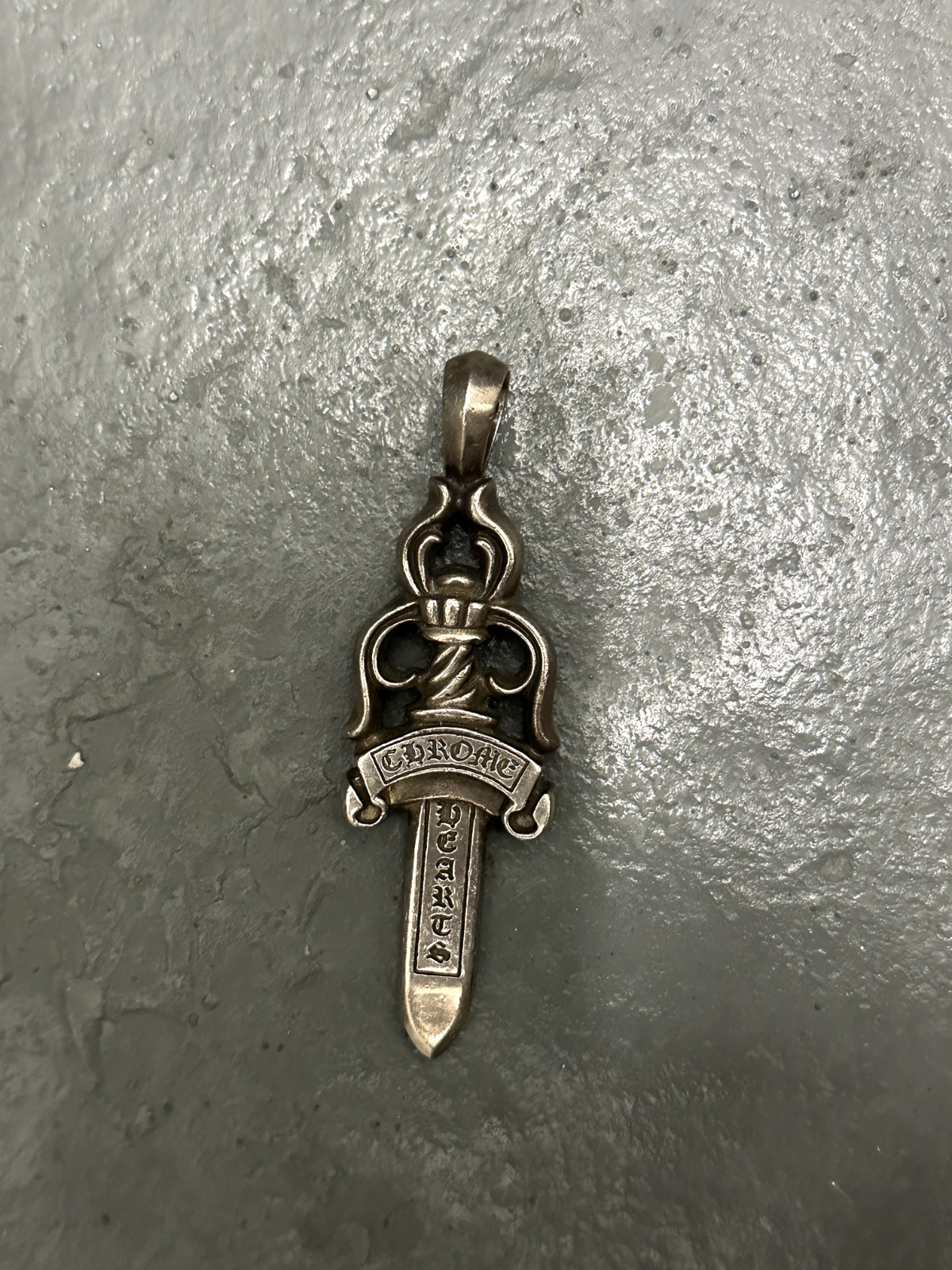 AUTHENTIC Chrome Hearts Large dagger pendant - image 3