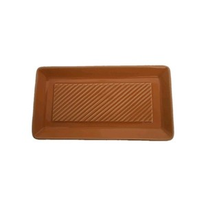 Lindt-Stymeist Butter Dish 7 1/8"x  3 7/8" (NO LID) Orange Color!