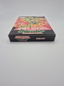 Teenage Mutant Ninja Turtles II: The Arcade Game - NES - Game, Box, Manual